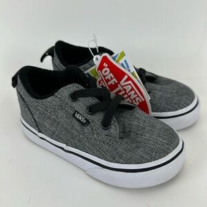 Vans Kids Winston Slip-On Shoes Size 6 Rock Textile NEW